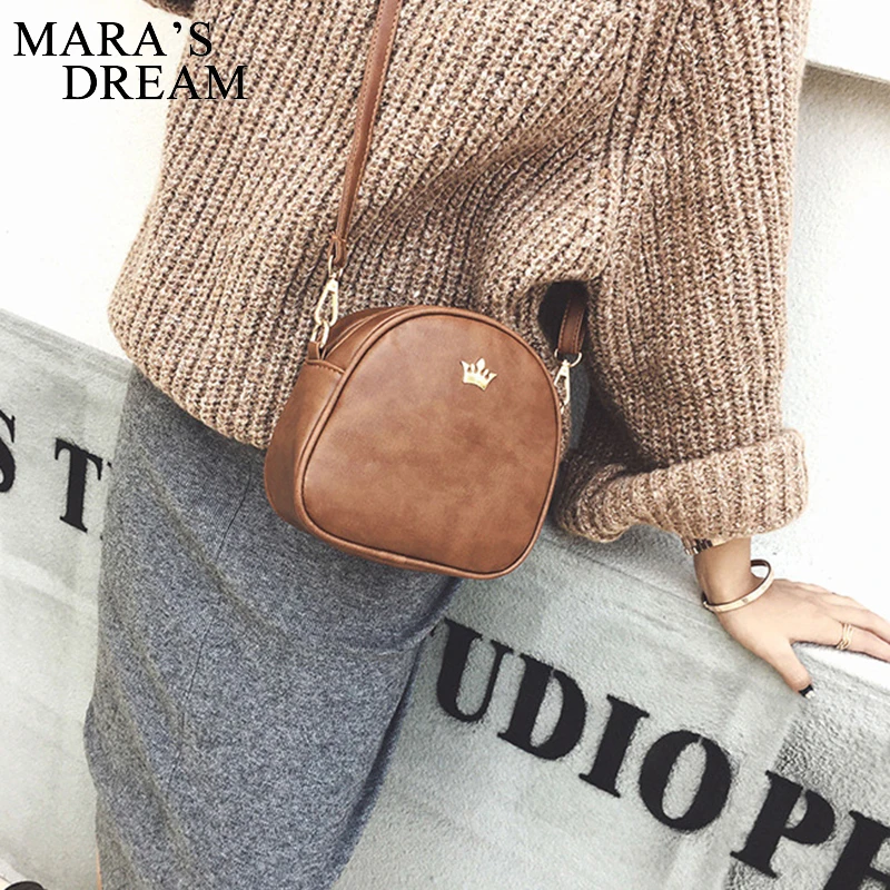 Mara\'s Dream torby dla kobiet torba na ramię modna torebka torby na telefon korona cesarska PU skóra kobiety mały szalik torby Crossbody