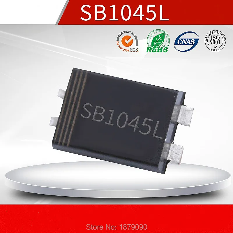 

10PCS SB1045 SB1045L SB10100 SB10100L SMD diode TO-277 10A 45V 100V low VF dropout Schottky diode