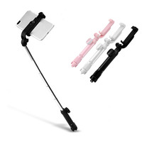 Wireless Bluetooth-compatible Selfie Stick for iphone/Android Foldable Handheld Monopod Shutter Remote Extendable Mini Tripod