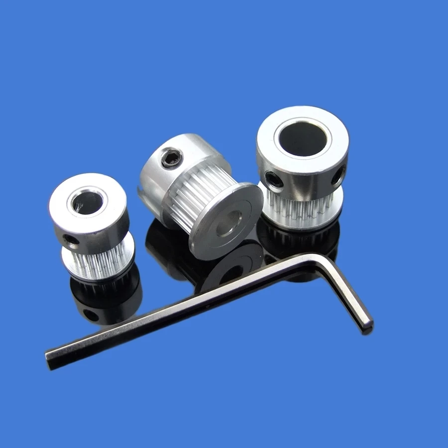 2GT مؤقت اشتعال بكرة تتحمل 3.17 مللي متر/4 مللي متر/5 مللي متر/6 مللي متر/6.35 مللي متر/8 مللي متر/10 مللي متر/12 مللي متر متزامن عجلة 16T 20T 25T 30T 40T محرك طابعة ثلاثية الأبعاد