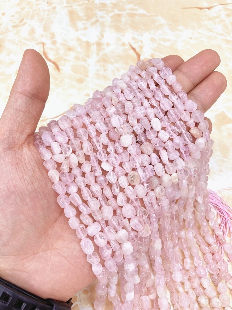 6-8mm Irregular Natural Amethyst Garnet Kunzite Labradorite Rose Quartz Chip Stone Beads For Jewelry Making Bracelets Necklace