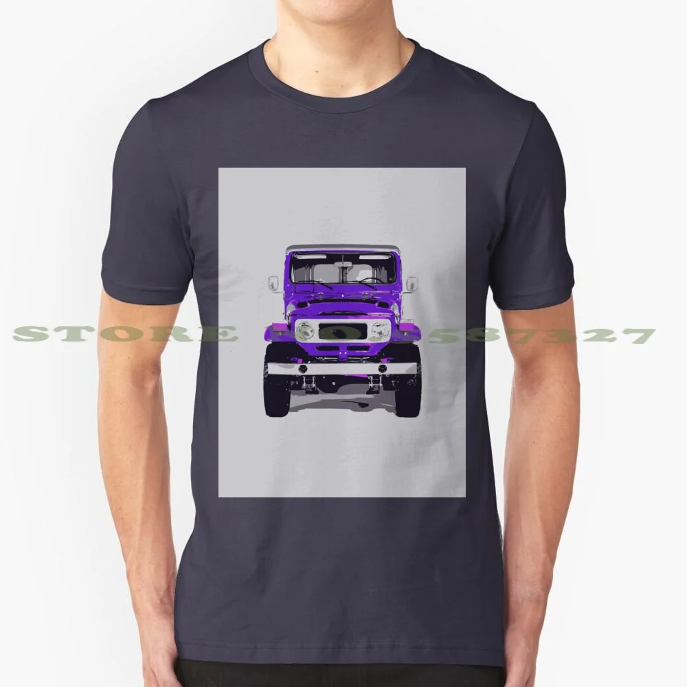 1981 Land Cruiser Fj40 100% Pure Cotton T-Shirt Thespeedart Autos Automobile Racing Rally Supercar Hypercars Performance