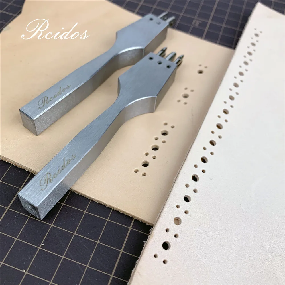 RCIDOS 3/5/8 Bullock Hole Puncher,Round hole cutting Tools,Diameter 1mm+3mm,1pcs price