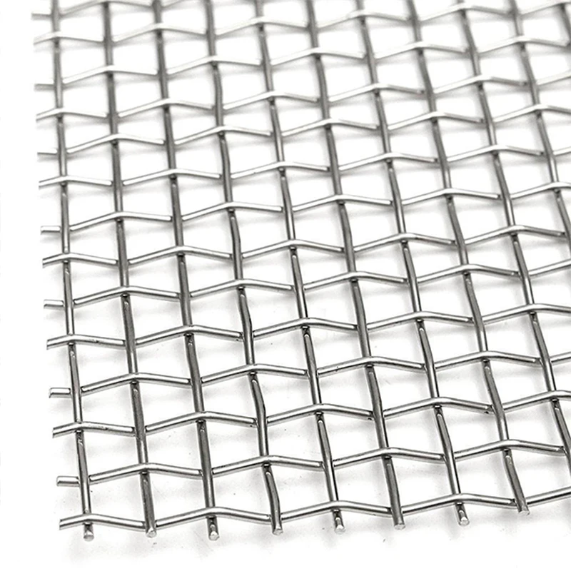 5/8/20/30/40 Mesh Woven Wire High Quality Stainless Steel Screening Filter Sheet 15x30cm