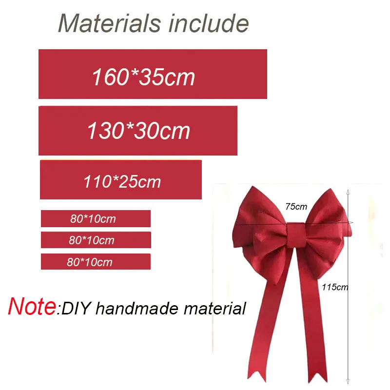 Giant Bowknot Foam Paper Bowknot Accessories Material Package Party Wedding Arch Decor Home Background Wall Hanging Decoration