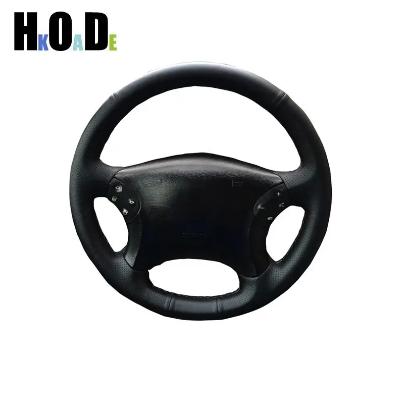 

Car Steering Wheel Cover For Steering Wheel For Mercedes Benz W203 C-Class 2001-2007 DIY Hand Sewing Microfiber leather