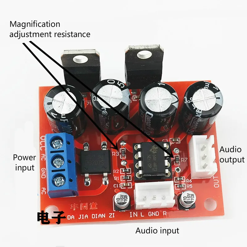 SOTAMIA Audio Vorverstärker Bord NE5532 Power Verstärker Preamp Mit Volumen Einstellung Dual AC9-15V