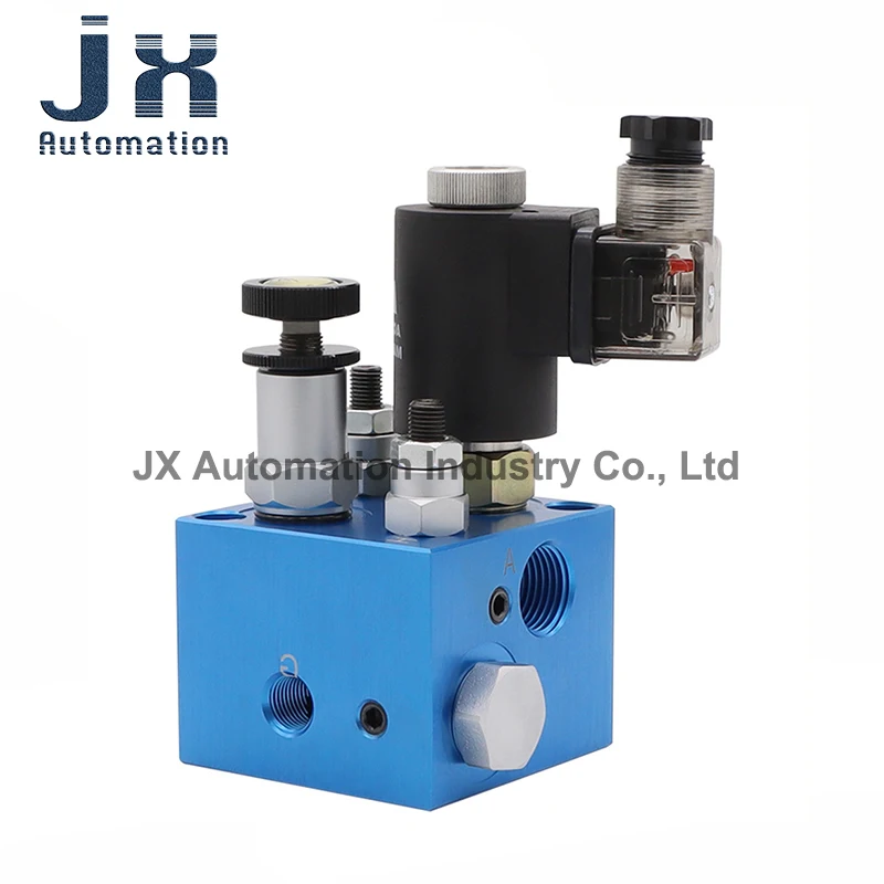 Lifting Platform Hydraulic Flow Valve ET-02 AC220V/DC24V Pipe Type Lifting Compound Valve