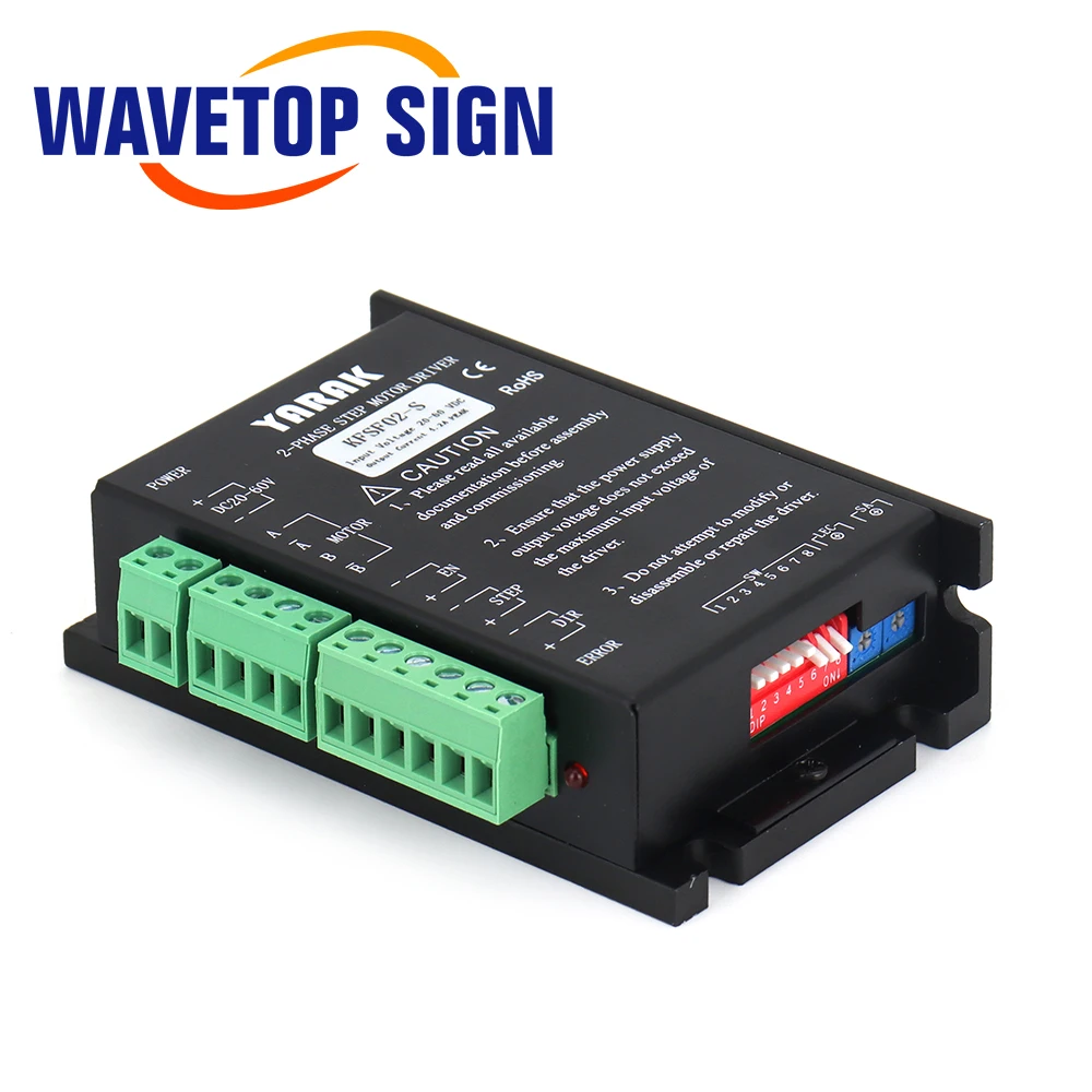 Imagem -03 - Wavetopsign Yueming Stepper Motor Driver Yarak Kfsf02-s Substituir Y2s3060-s para Gravação a Laser e Máquina de Corte