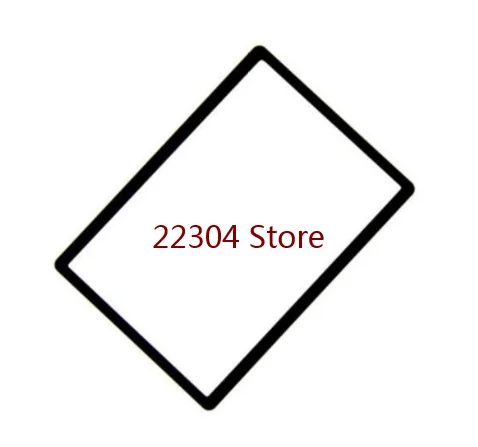 Piezas de reparación para Canon EOS 60D, cubierta trasera, carcasa trasera, pantalla LCD externa, Panel protector de vidrio