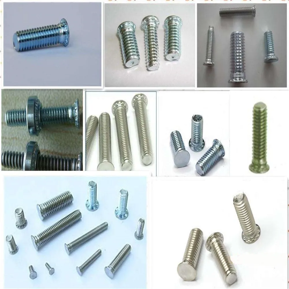 FHS-632-16 Round Head Studs Self-clinching Blind Rivet Protruding Stud Clinch Screw Platen Screws Sheet Metal Vis PCB