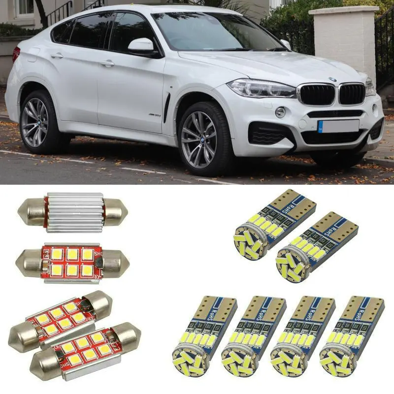 

Super bright Interior led Car lights For BMW X6 f16 f86 Reading dome bulbs for cars error free