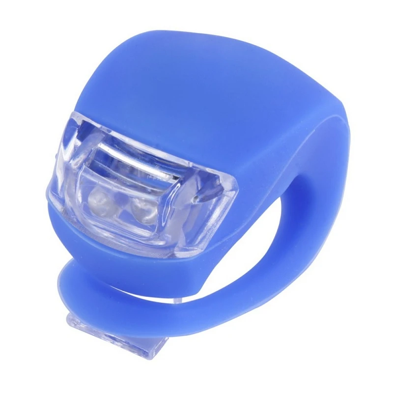 Bicicleta sapo luz da frente da bicicleta luz silicone led cabeça dianteira da roda traseira bicicleta luz à prova dwaterproof água ciclismo acessórios