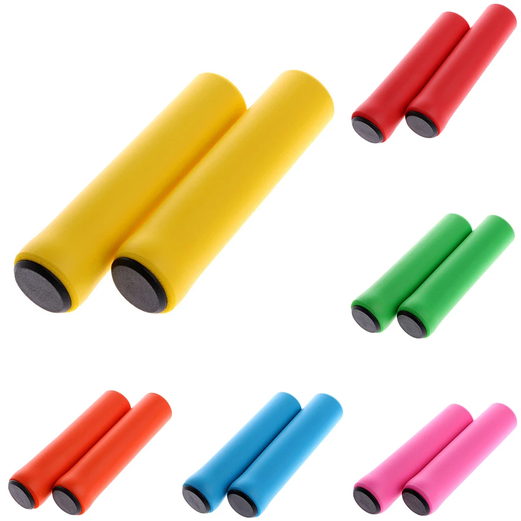 Bicycle Handlebar Grips Cover Wrap Comfortable Silicone Mountain Bike Handle Bar Anti-skid Sleeve