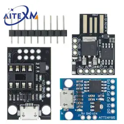 TINY85/ATTINY85 Digispark Kickstarter Micro Development Board ATTINY85 Module for Arduino IIC I2C USB Blue Black