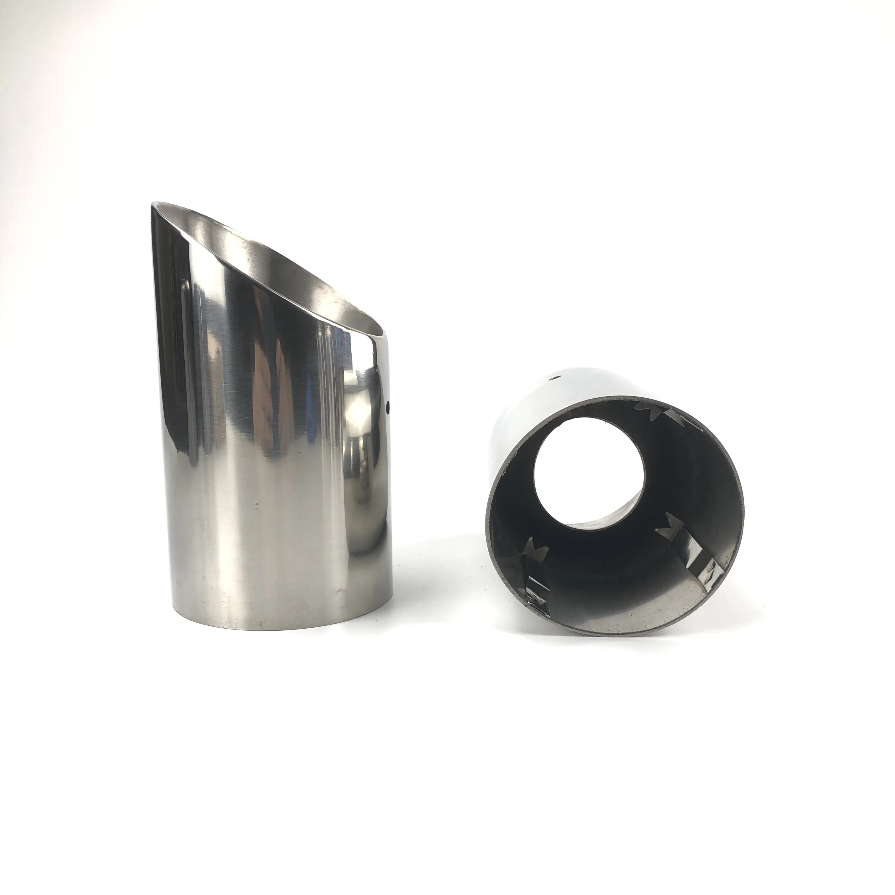 

Новый 2 шт./компл. наконечник выхлопной трубы автомобиля из нержавеющей стали задний глушитель чехол для Ford Escape Kuga 2013-2017 стайлинга автомобилей