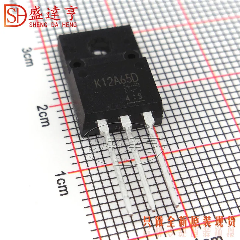 10Pcs/Lot TK12A65D 12A 650V TO220F DIP MOSFET Transistor   NEW Original In Stock