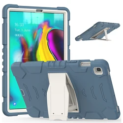 Pour Samsung Galaxy Tab Sinspectés 10.5 pouces 2019 SM-T720 SM-T725 Cas Enfants Safe Armor Antichoc PC Silicon Hybrid Stand Tablet Cover