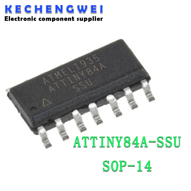 5 sztuk ATTINY84A-SSU SOP14 ATTINY84A-U 84A-SSU SOP ATTINY84A ATTINY84 SOP-14 ATTINY84-20SSU ATTINY84V-10SSU