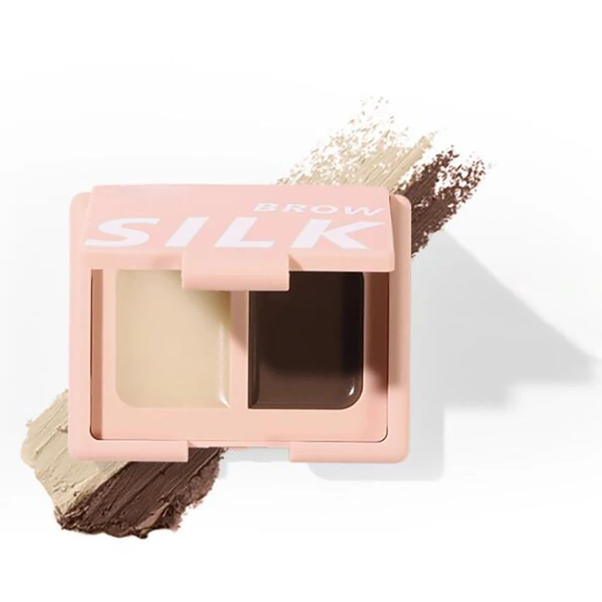 Crema per sopracciglia impermeabile a doppio colore crema per lo Styling delle ragazze delle donne crema per sopracciglia naturale a lunga durata strumenti per il trucco facili da indossare