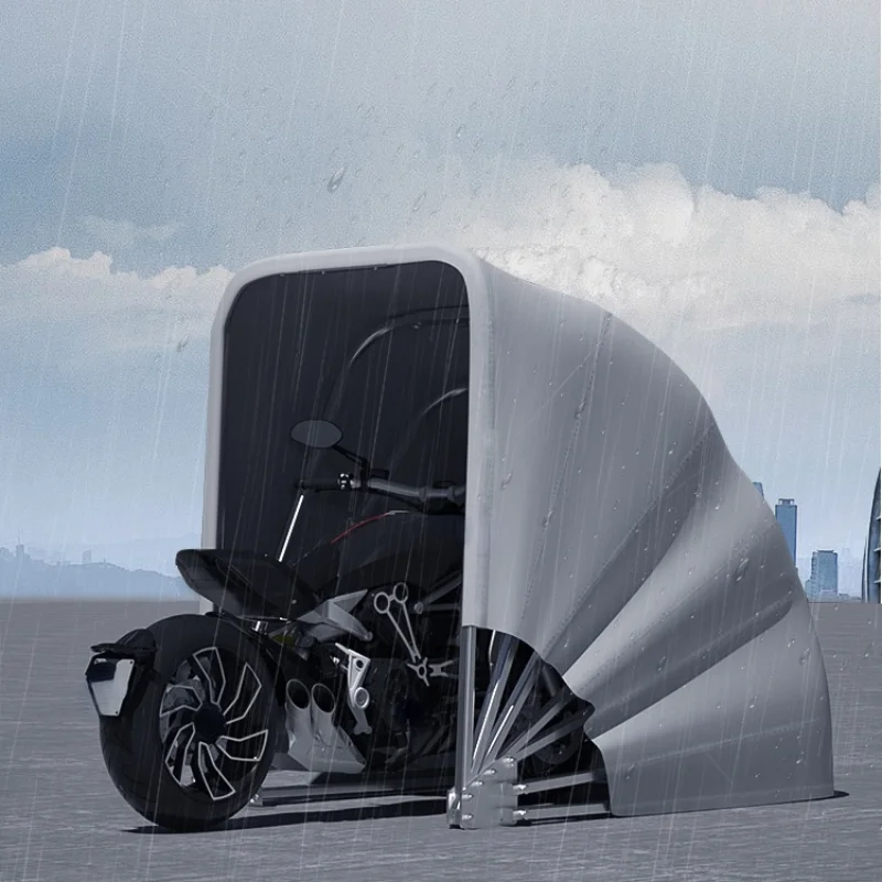 New product Motorcycle Cover Outdoor Heavy Duty Dustproof Sunscreen Waterproof Motorcycle Shelter Shed Cover