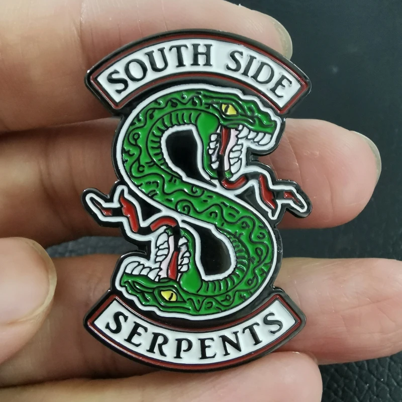 Riverdale serpents enamel pin