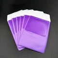 6 piezas moradas