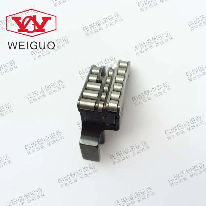 Flat wagon wheel presser foot Flat wagon presser foot high left to lower right Flat car and roller presser foot RCR3/16