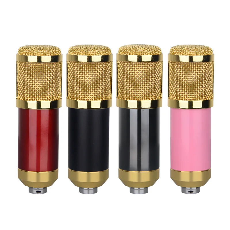 Karaoke microfone estúdio condensador mikrofon mic para ktv rádio braodcasting cantando gravação computador