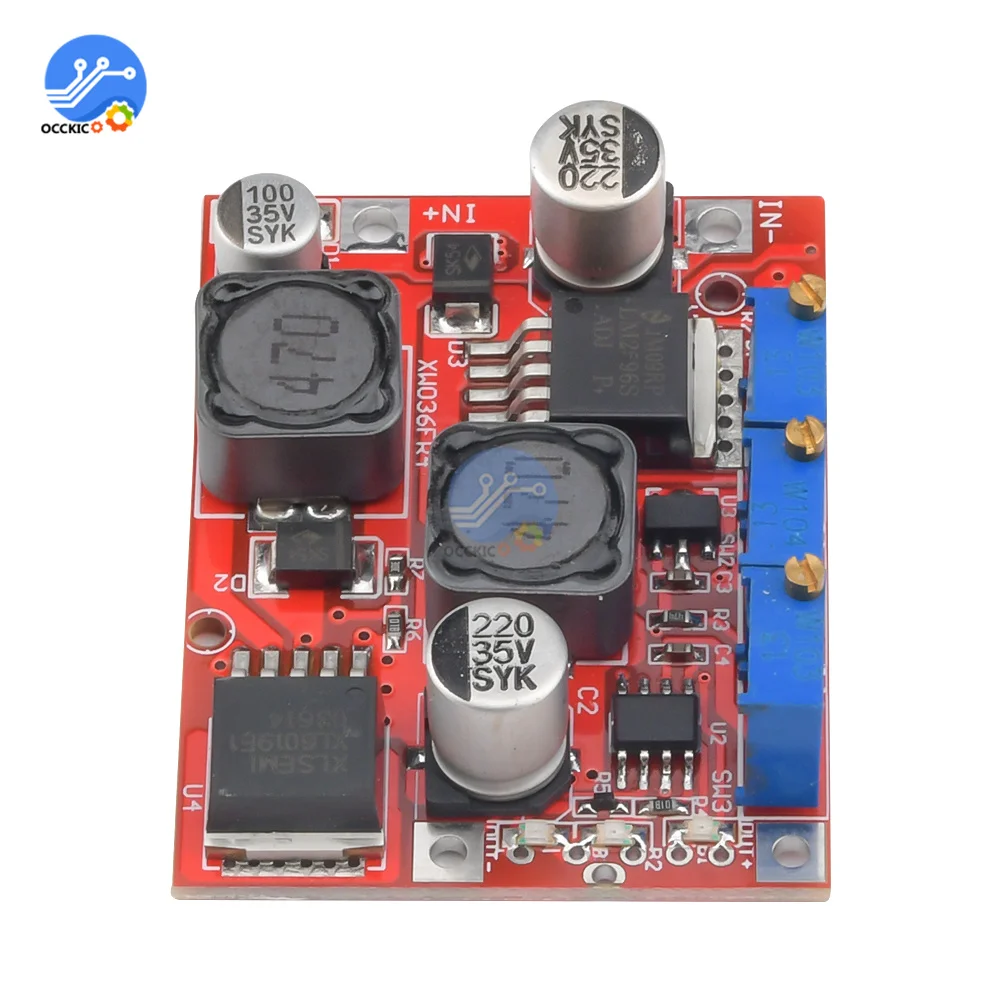 XL6019 DC-DC Step Up Down Boost Buck Voltage Power Converter Module Constant Current Solar panels 15W Replace LM2577/LM2596