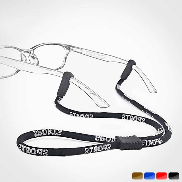 Okulary sportowe Lina do czytania Łańcuszek do okularów Uchwyt na szyję Pasek do okularów przeciwsłonecznych Okulary Nylonowy silikonowy łańcuszek do okularów