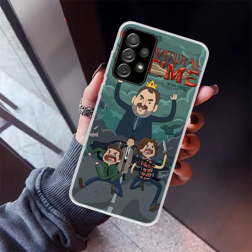 Supernatural SPN Dean Sam Phone Case For Samsung Galaxy A15 A14 A13 A12 A55 A54 A53 A52 A35 A34 A33 A32 A25 A24 A23 A22 A04S A03