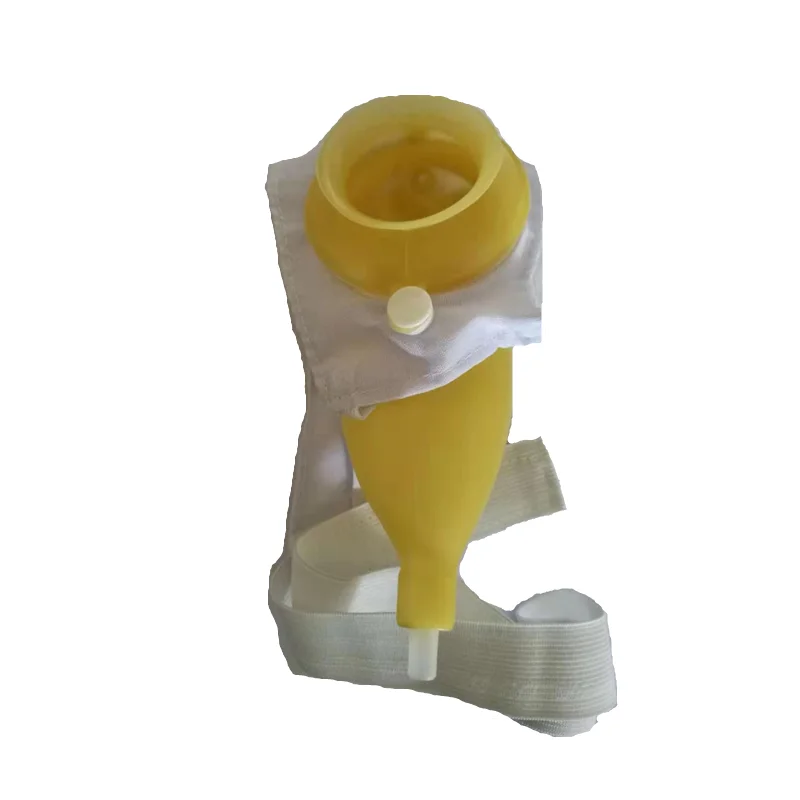 1 pc/ box men incontinence external urinary device urine collector Silicone urine bag urinal for aged home care