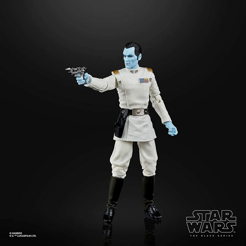 Star Wars The Black Series Archive Grand Admiral Thrawn Toy 6-calowe figurki kolekcjonerskie Rebels Zabawki dla dzieci