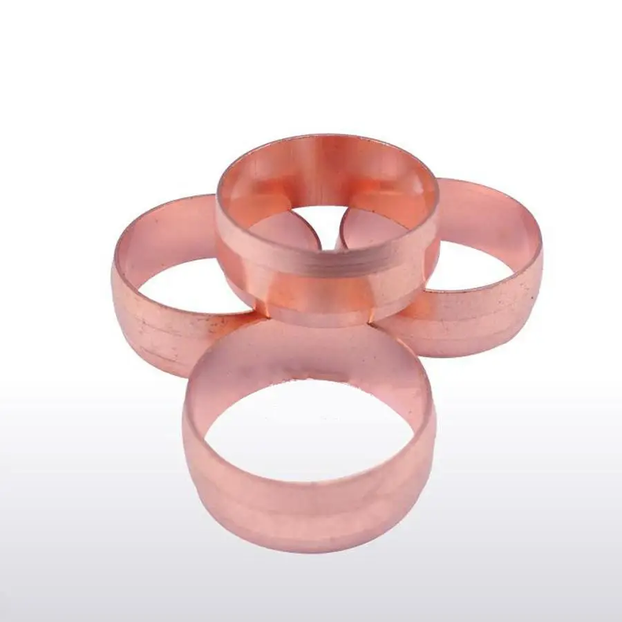 5 PCS Fit 20mm Rohr OD CopperFerrule Ring Für Kompression Union 5 PCS Fitting Wasser Gas Öl