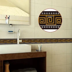 3D Wallpaper Border Roll PVC Self-adhesive Sticker Wall Border Waterproof Skirting Wall Waist Line Border Sticker DIY Home Decor