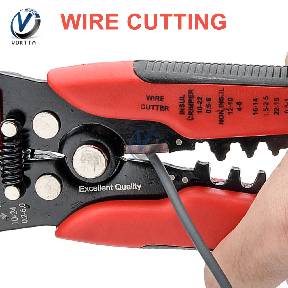 Wire Stripper Tools Multitool Pliers YEFYM YE-1 Automatic Stripping Cutter Cable Wire Crimping Electrician Repair Tools