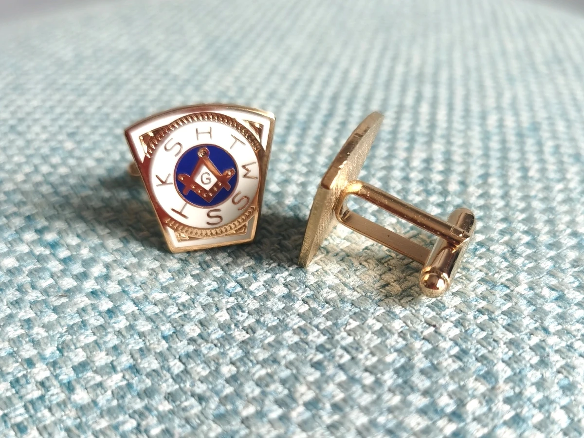 Holy Royal Arch Freemason Masonic Cufflinks for Men's T-shirt Freemasonary the Lodge