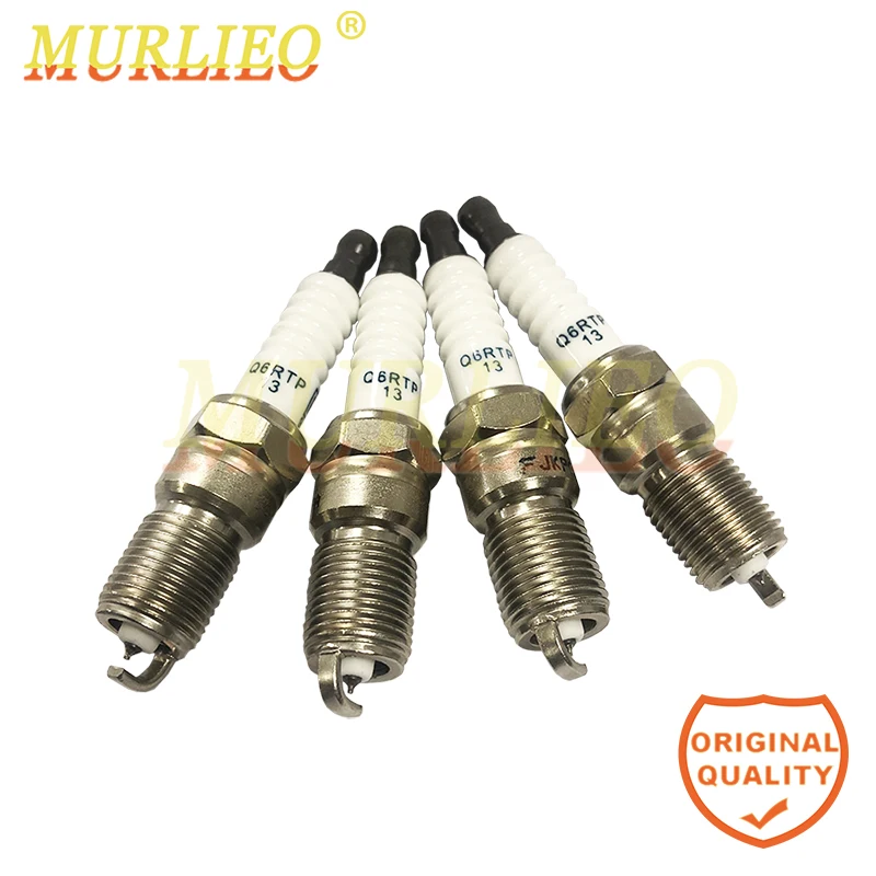 Spark Plugs 9S7E-12405-AA 5M5G-12405-AA Iraurita & Platinum For Ford Focus C-Max Mondeo Mazda 3 5 6 Volvo C30 S40 S80 Mercury