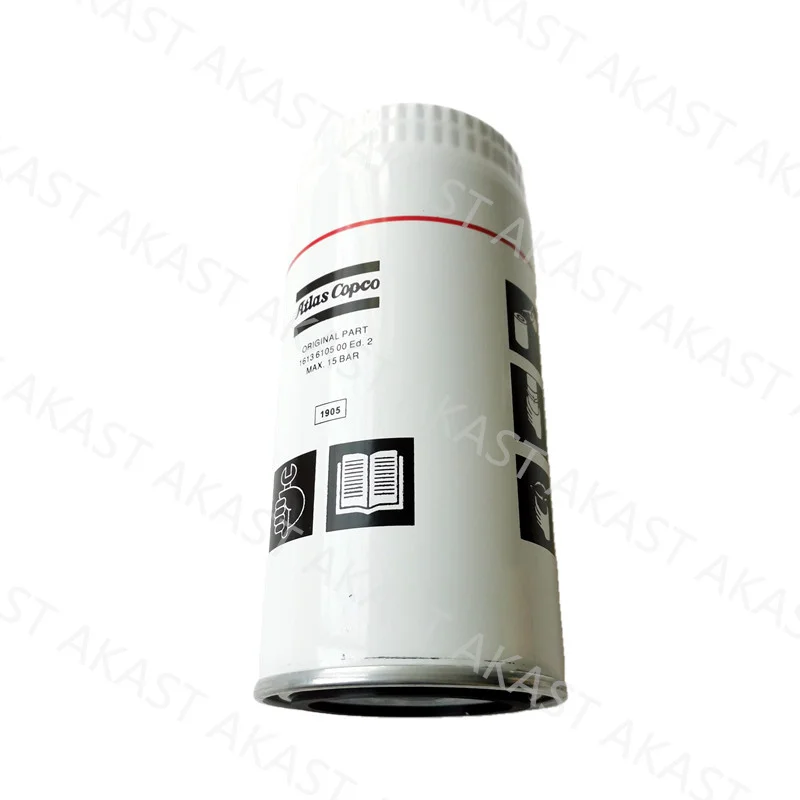 1613610500=1613610590 Oil Filter Element GA22 for Atlas Copco Air Compressor