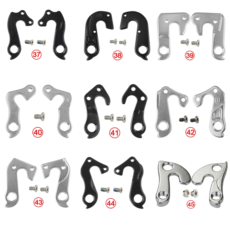 1-40 Number Universal MTB Road Bicycle Bike Alloy Rear Derailleur Hanger Racing Cycling Mountain Frame Gear Tail Hook Parts