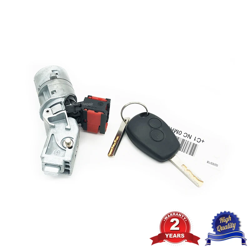 Zapłon samochodu baryłkę klucz przełącznika dla Renault clio MK3 Modus Kangoo Twingo zapłonu 8200214168 7701208408