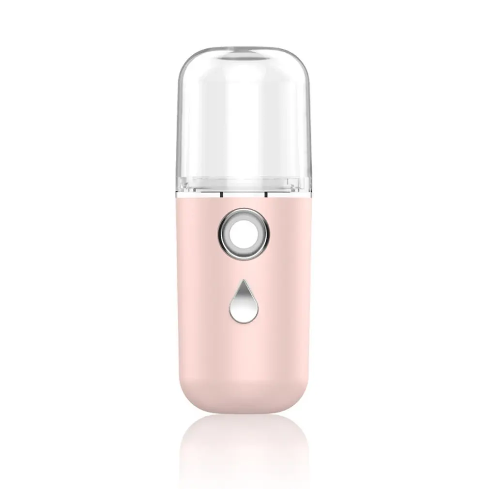 Nano Spray Hydration Instrument Mini Portable Rechargeable Handheld Facial Steamer Beauty Moisturizing Humidifier