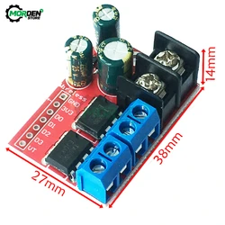 5A 2 Way H-bridge Motor Drive Board Module Remote Control Voltage 3V-14V Reverse PWM Speed Regulator Controller Module L298N 5AD