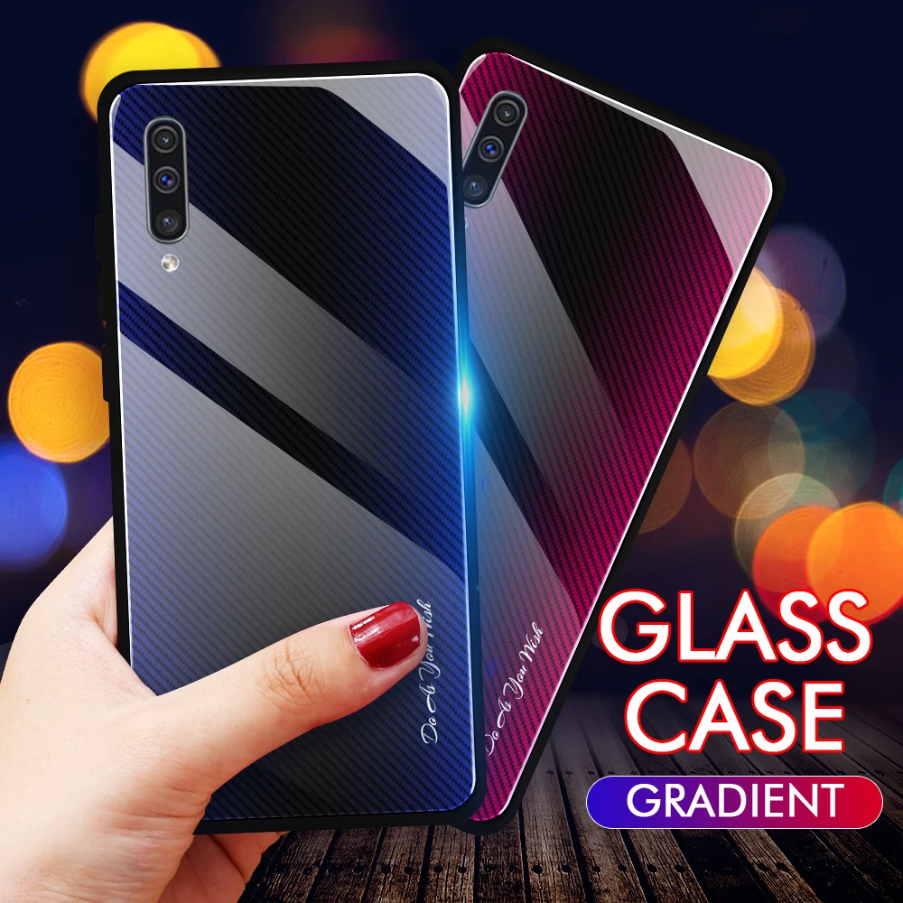 الملمس مرآة الزجاج المقسى قضية الهاتف قذيفة لسامسونج غالاكسي نوت 8 نوت 9 نوت 10 نوت 10 برو واقية الغطاء الخلفي