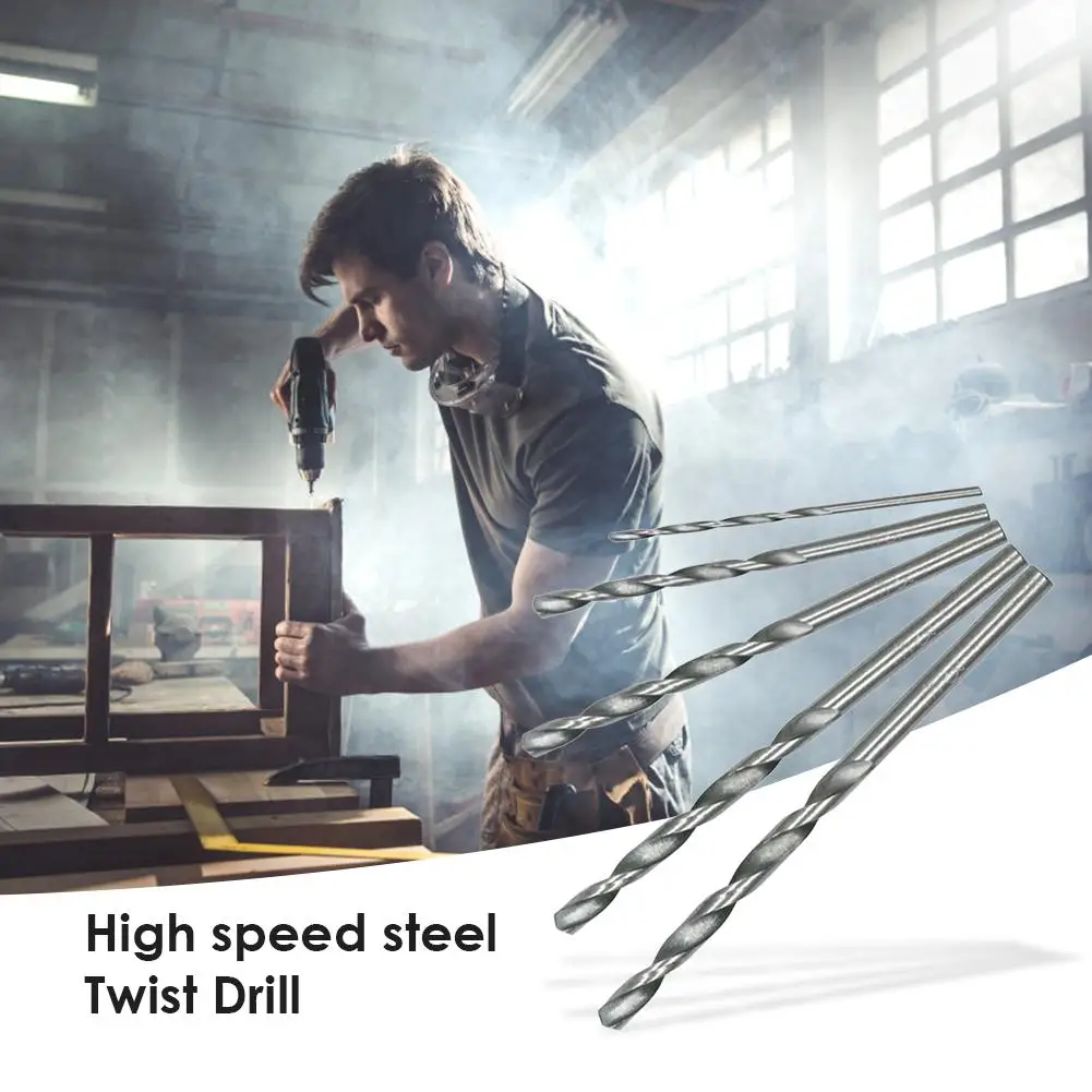 【Clearance sale】200Pcs 1/1.5/2.0/2.5/3mm Titanium Coated Twist Drill Bit High Steel for Woodworking Aluminum HSS Drill Bit Set