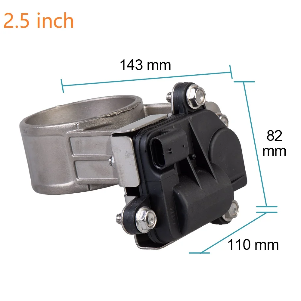 2"/2,36"/2,5"/2,75"/3"/3,5"/4,0" Zoll Elektrisches Abgasregelventil Auspuffabschaltventil mit Schaltersteuerung – Detail 6