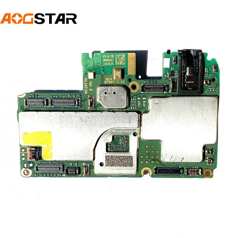 

Aogstar Original Work Well Unlocked Motherboard Mainboard Main Circuits Flex Cable For Huawei Y6 2018 ATU-l21 ATU-al10