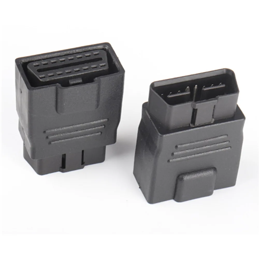 ELM327 12V 24V OBD2 Adapter Male to Female 16pin Plug Reduce Loss of OBD2 Interface 16pin OBD II Connector Diagnostic Cord