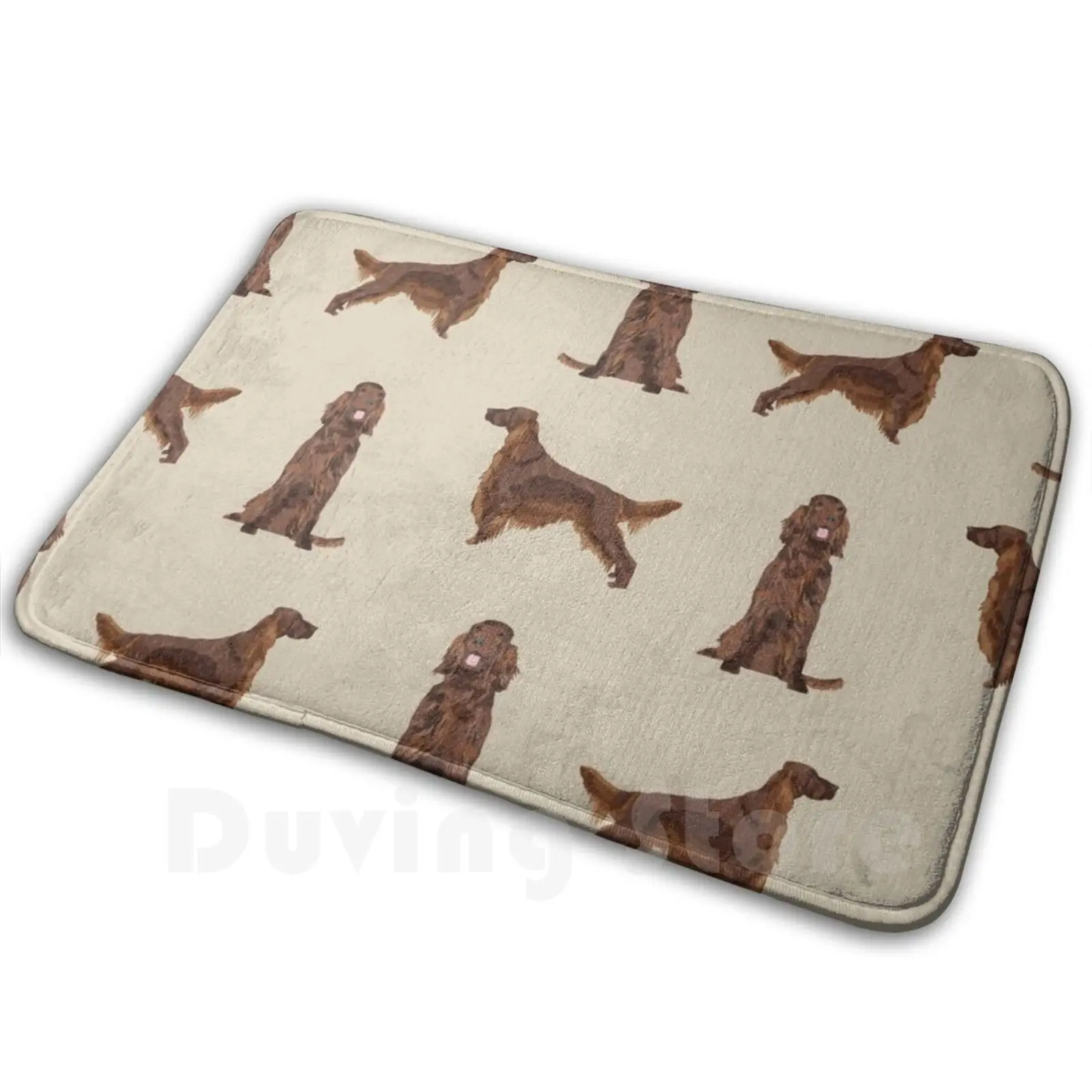 

Irish Setter Dog Breed Pet Pattern Gifts For Irish Setters Mat Rug Carpet Anti-Slip Floor Mats Bedroom Irish Setter Dog Breed